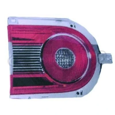 Afbeelding van DIEDERICHS 2290292 Achterlicht rechts Binnenste deel P21W 12 Rood, Transparent Met lamphouder