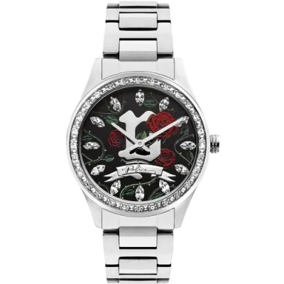 Afbeelding van Police Grijze RVS Horloge Met Zwart Wijzerplaat 36MM