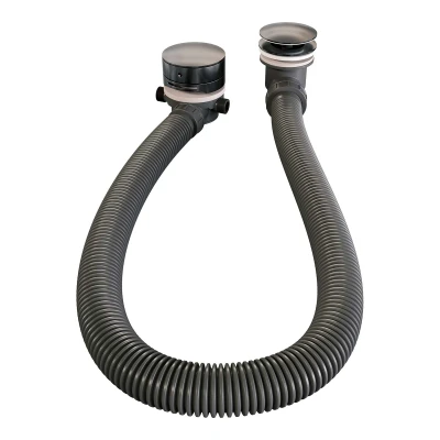 Afbeelding van Brauer gunmetal Edition Badvulcombinatie PVD geborsteld