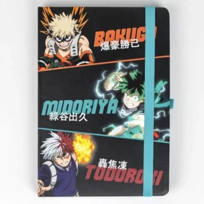 Afbeelding van Schrijfset My Hero Academia 2 Onderdelen Zwart Oranje