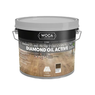 Afbeelding van Woca Diamond Oil Active Smoke Brown 1 Liter