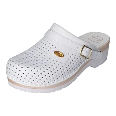 Afbeelding van SCHOLL Clog Scomf BS 40 46 U WHITE Unisex Clogs Maat
