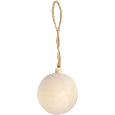 Afbeelding van Kerstbal, d: 4,8 cm, berkehout, 1stuk