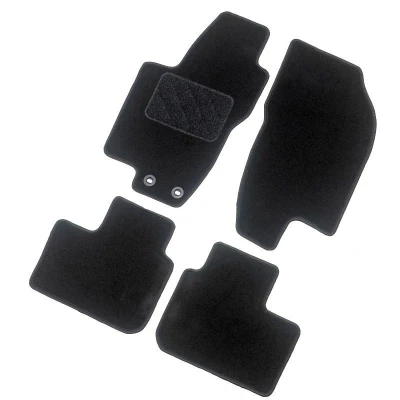 Afbeelding van AutoStyle TM KI557 Vloermatset Textiel voor en achter 4 zwart