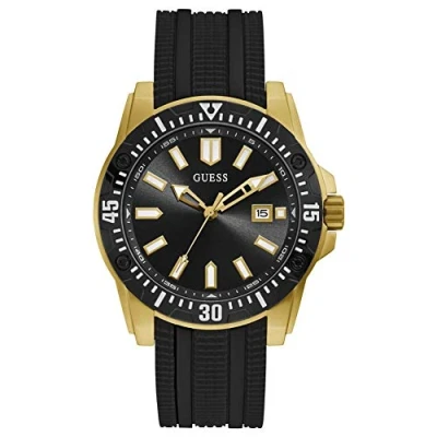 Afbeelding van Guess GW0055G4 Herenhorloge, Zwart, GW0055G4,