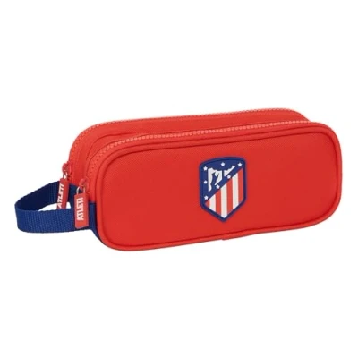Afbeelding van Pennenetui met 2 vakken Atlético Madrid Blauw Rood 21 x 8 6 cm