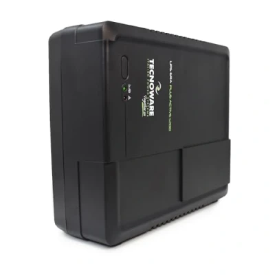 Afbeelding van Tecnoware UPS ERA PLUS ACTIVE 1600, omvormer 1600 VA, stroomuitvalbeveiliging voor pc met actieve PFC, Mac, gameconsole, AVR, USB, 15 minuten professionele pc, 40 spelconsole