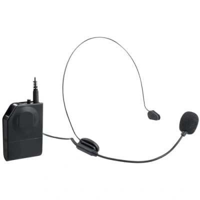 Afbeelding van Trevi EM 408 UHF Zwart Microfoon met bevestigingsclip