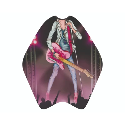 Afbeelding van Trend Design Kinder Kapmantel Rock Star 130x125cm Haibu by Kapperskorting.com