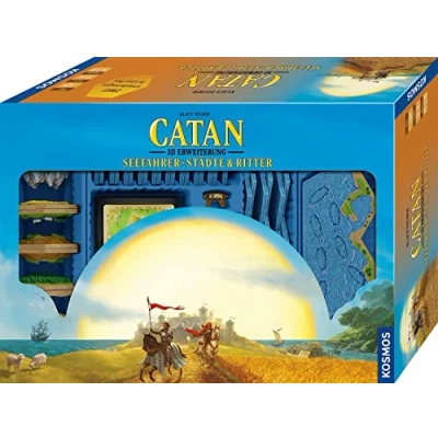 Afbeelding van CATAN 3D Seefahrer + Städte &amp; Ritter