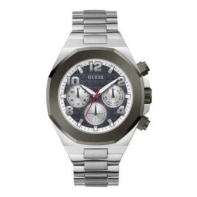 Afbeelding van GUESS heren Empire horloge GW0489G1 in de kleur Zilver