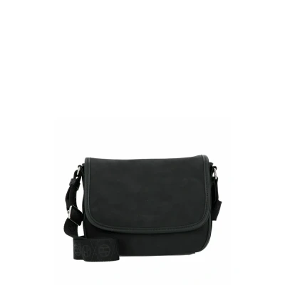 Afbeelding van TOM TAILOR schoudertas Yara Saddle Bag Black zwart