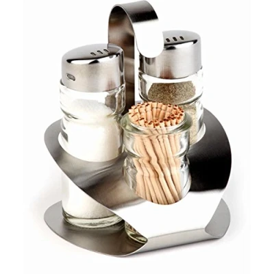 Afbeelding van Peper &amp; zout menage &quot;pro&quot;, 9,2x8,5xh11,5 cm
