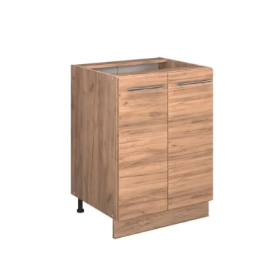 Afbeelding van Vicco Fame Line Goldkraft eiken keukenkast 60 cm zonder werkblad