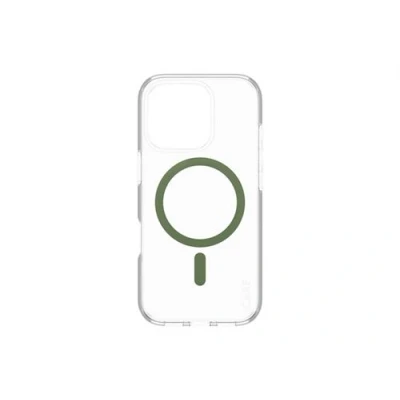 Image de Care Cover Flagship Urban Combat Magsafe Iphone 16 Pro Vert Transparent (1370)