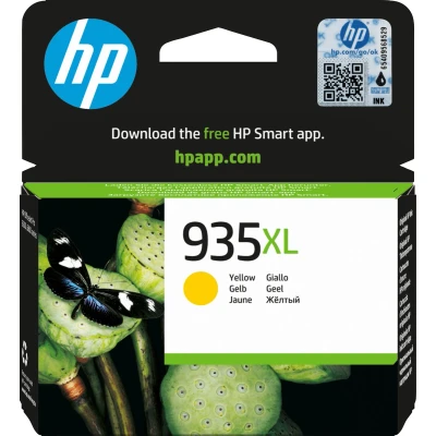 Afbeelding van Hp Inktcartridge 935xl, 825 Pagina&#039;s, Oem C2p26ae, Geel
