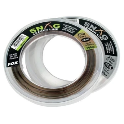 Afbeelding van Fox Snag Leader Trans Khaki 30lb 0.47mm 100m