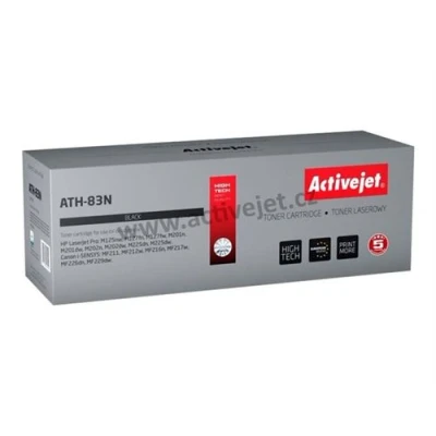 Afbeelding van Activejet ATH 83NX toner (vervanging voor HP 83X CF283X; Supreme; 2200 pagina&#039;s; zwart)