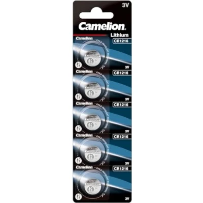 Afbeelding van Camelion Lithium CR1216 3V blister 5 stuks