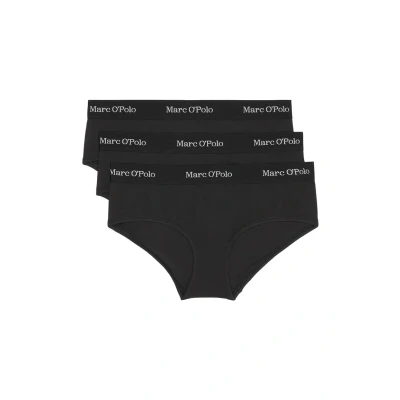 Afbeelding van Marc O&#039;Polo Essentials 3PACK Slip, Dames, Maat: Small, Black