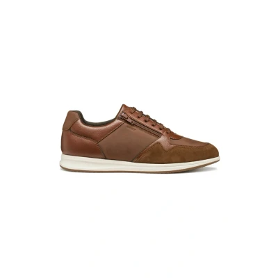 Afbeelding van Geox Avery Sneakers laag, Heren, Maat: 41, Brown cotto Schoenen