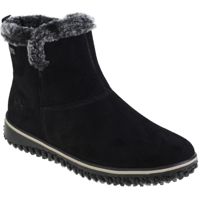 Afbeelding van Rieker Booties Z4266 00, Vrouwen, Zwart, Laarzen, maat: 36