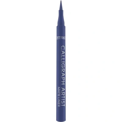 Afbeelding van Catrice Calligraph Artist Matte Liner N060 Blauw Instant Resultaat Intensieve Kleuren Mat Veganistisch Zonder Microplasticdeeltjes Nanodeeltjes Parfum 1,1 ml