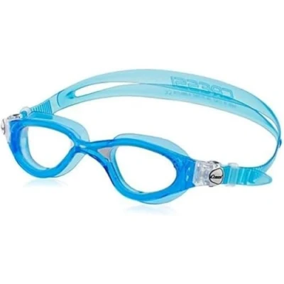 Afbeelding van CRESSI Flash Goggles Blauw/Blauw Wit, Zwembril voor Heren met Aparte Oculair, Anti condens, Krasbestendig en UV Lenzen, Blauw/Wit_ Heldere One Size