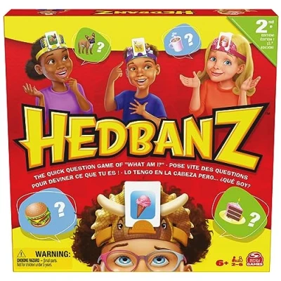 Afbeelding van Hedbanz Dugout Familiespel Wie ben ik? 2 Edition