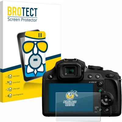 Afbeelding van BROTECT Screenprotector voor Panasonic Lumix DC FZ82 / FZ82D Folie Beschermfolie Beschermglas matte