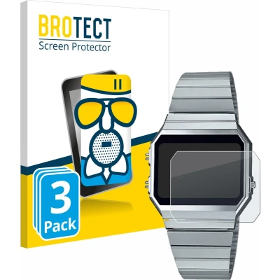 Afbeelding van BROTECT Screenprotector voor Casio A700WE Folie Beschermfolie Beschermglas matte (3 Stuks)