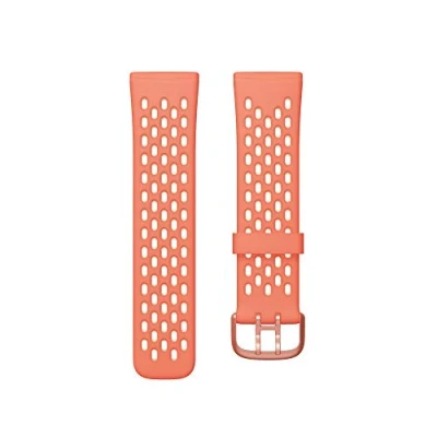 Afbeelding van Fitbit FB174SBCRPKL slimme draagbare accessoire Band Oranje, Roze Aluminium, Silicone