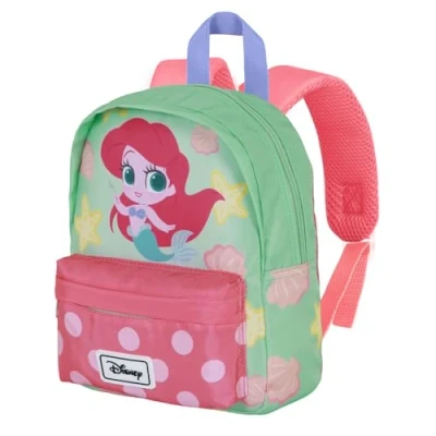 Afbeelding van Disney Joy Preschool Backpack Voorschoolse rugzak, uniseks, kinderen, 1 stuk, Ariel groen, kleuterrugzak