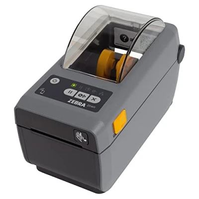 Afbeelding van Zebra ZD411d ZD4A022 D0EM00EZ printer met afneembare rand, 203 dpi, thermisch direct, afdrukbreedte max. 56 mm, Bluetooth, USB, USB hostinterface