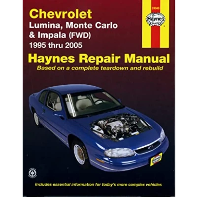 Afbeelding van Chevrolet Lumina, Monte Carlo &amp; Impala Fwd 1995 Thru 2005