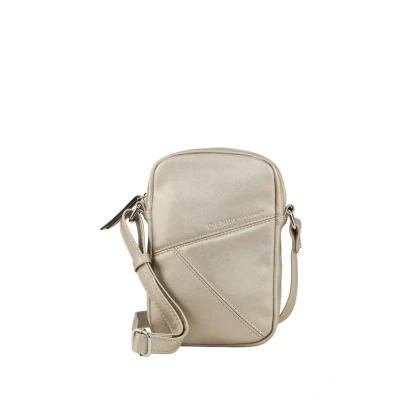 Afbeelding van TOM TAILOR Schoudertas mobiele telefoon Milla Mobile Phone Case Platin Taupe