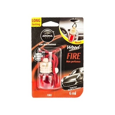 Afbeelding van AROMA CAR Wood A92037 Luchtverfrisser Fles, Blisterverpaking 6 Met afsluitstop