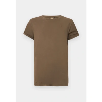 Afbeelding van G STAR LASH Tshirt basic Desert palm, Heren, Maat: XL, palm