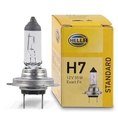 Afbeelding van HELLA 8GH 007 157 121 gloeilamp H7 standaard 12V 55W fitting type PX26d hoeveelheid 1