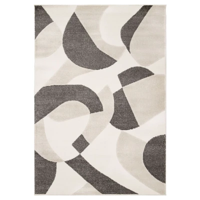Afbeelding van Design Vloerkleed Forme Pierre Antraciet 160x230 Cm