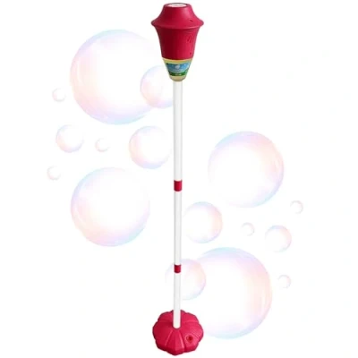 Afbeelding van Zeepbellen, bellenkit tuinlantaarn, bellenmachine + vloeistof 115 ml