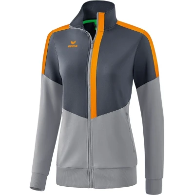 Afbeelding van Erima Squad worker jack dames slate grey/monument grey/ new orange