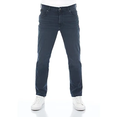 Image de Wrangler Men&#039;s Texas Slim Bruised River Jeans, W48 / L32
