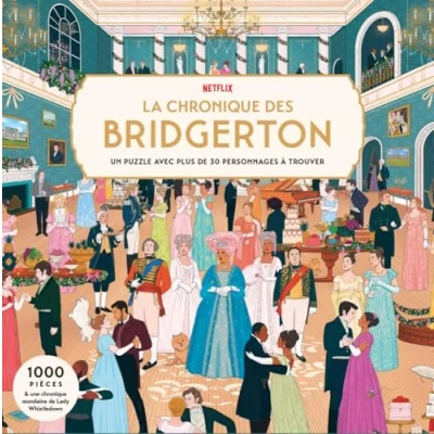 Afbeelding van PUZZLE LA CHRONIQUE DES BRIDGERTON (1000PIECES) NETFLIX OFF