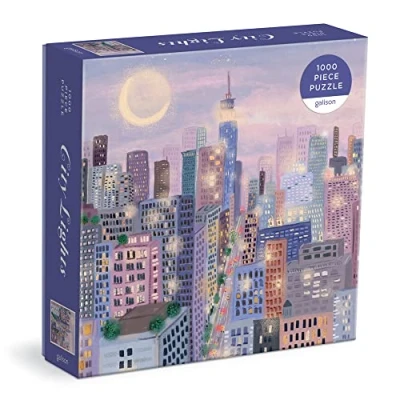 Afbeelding van 1000 Piece Puzzle In a Square box : City Lights