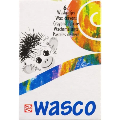 Afbeelding van Talens waskrijt Wasco, doos met 6 stuks