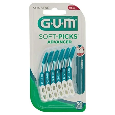 Afbeelding van GUM Soft Picks Advanced Large Ragers 30 Stuks