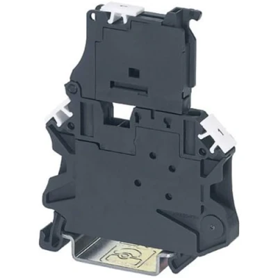 Afbeelding van Phoenix Contact UT 4 HESILED 24 (5X20) 3046090 Zekering serieklem Aantal polen: 2 0.14 mm² 6 Zwart 1 stuk(s)
