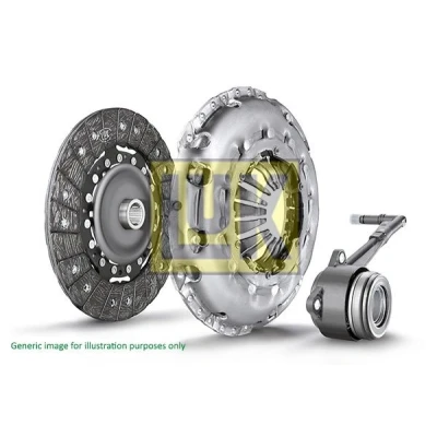 Afbeelding van LuK 624 4037 33 Koppelingsset Met koppelingsdruklager automatische bijstelling 240mm FORD: FIESTA 7, Puma Off Road