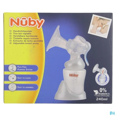 Image de Nuby Tire lait Manuel 240ml